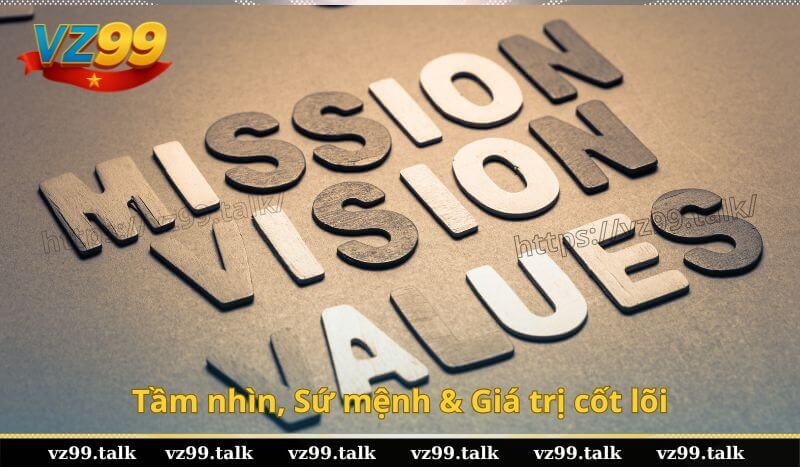 Tầm nhìn, Sứ mệnh và Giá trị cốt lõi