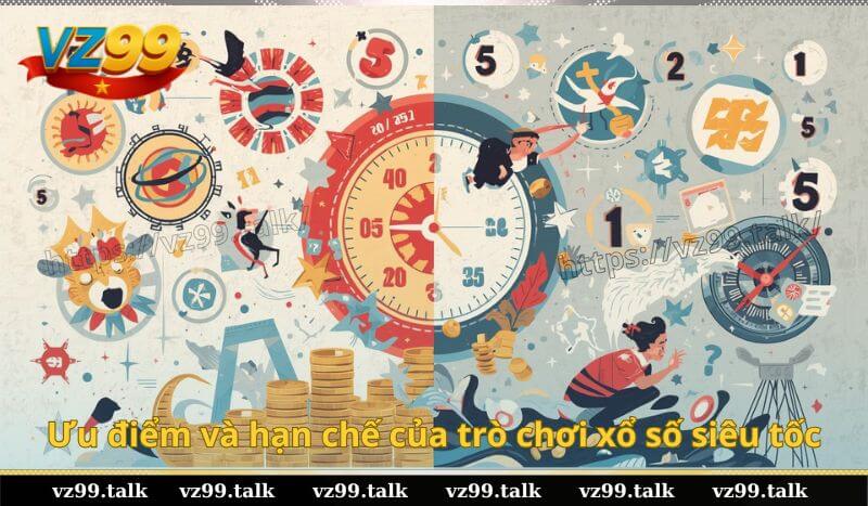 Ưu điểm và hạn chế của trò chơi xổ số siêu tốc